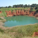 otranto salento lago di bauxite